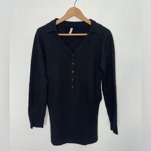 Shimera Cashmere Button-Up Sweater